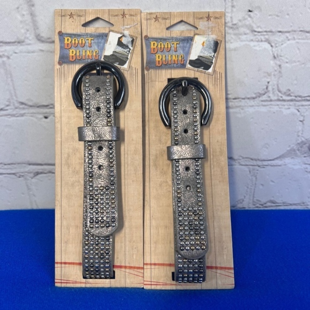 NWT🤩 |•BOOT BLING•| Rad Cool Bling Belts For Your Boots!😍👢